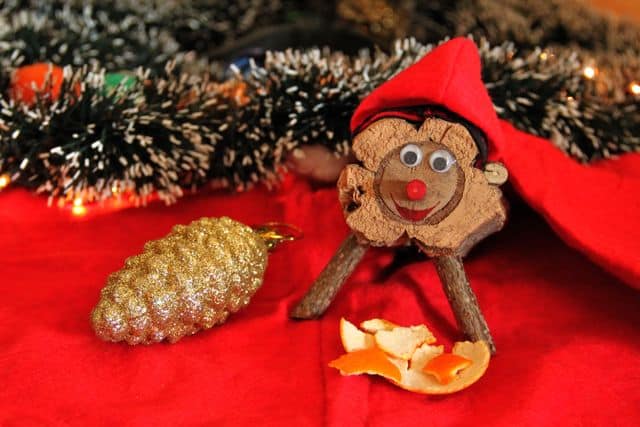 Tió de Nadal (wrongly called Caga Tió) is a Catalan Christmas log that poops presents for you.