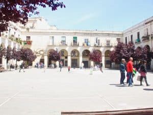 Barcelona family vacation at the Plaça Masadas