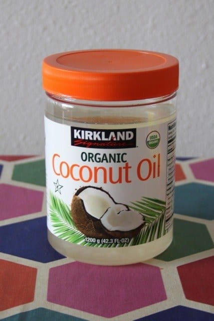 A whole lotta coconut oil.