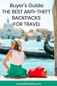 Compare the best anti-theft backpacks for travel