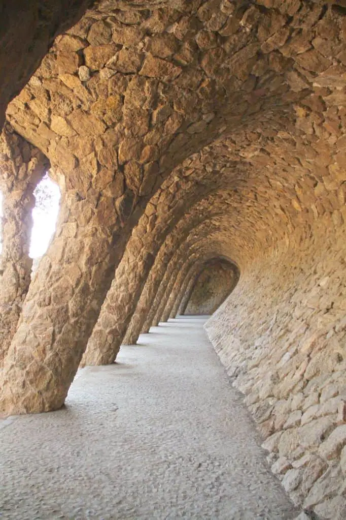 Park Guell, Portico, latitudefortyone.com