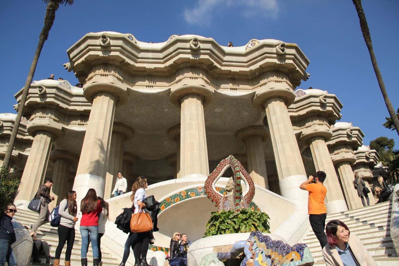 Barcelona family travel: Park Guell