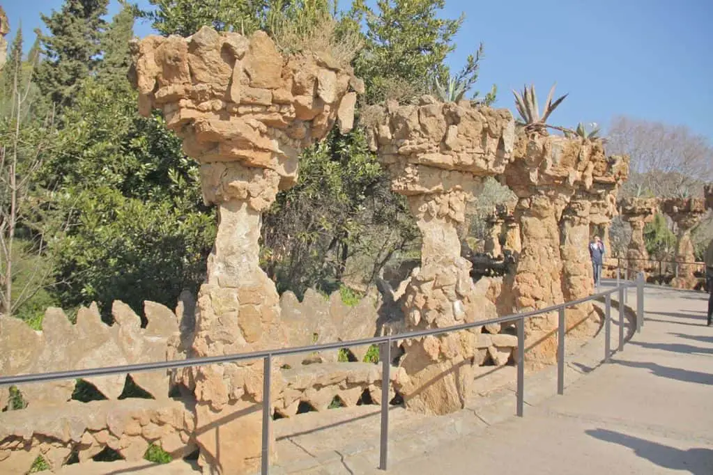 Park Guell Trees, latitudefortyone.com