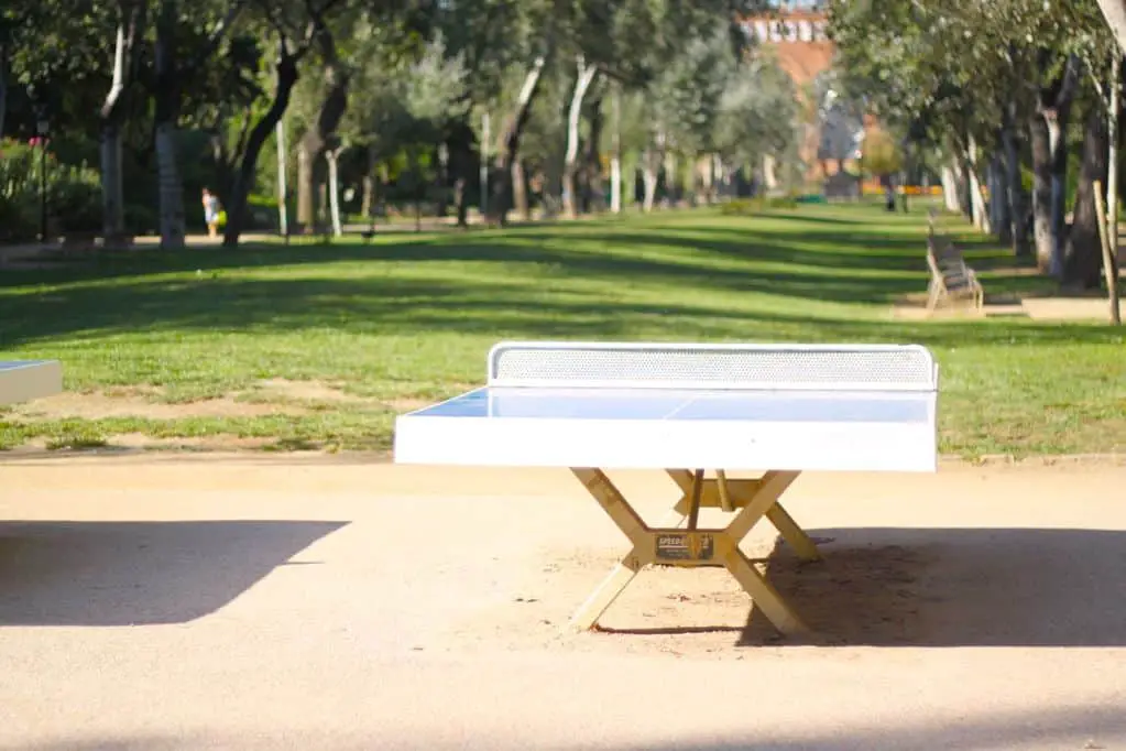 Ciutadella Park Barcelona ping pong