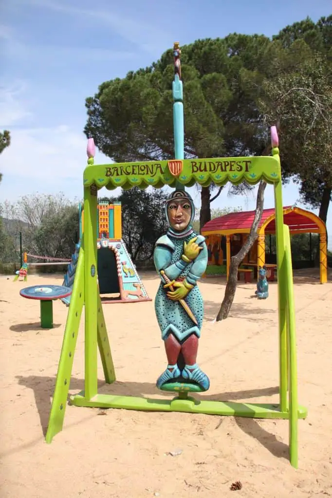 A playground in the Oreneta Park