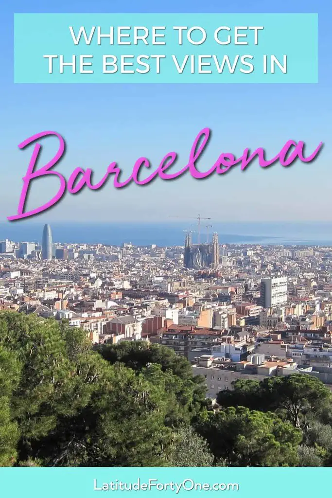 Where to get the best views in Barcelona