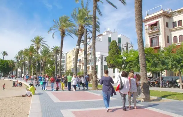 Sitges Passeig Marítim