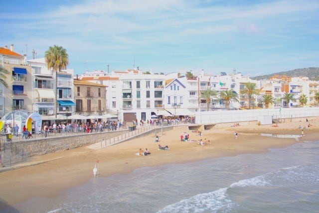 Sitges Beach