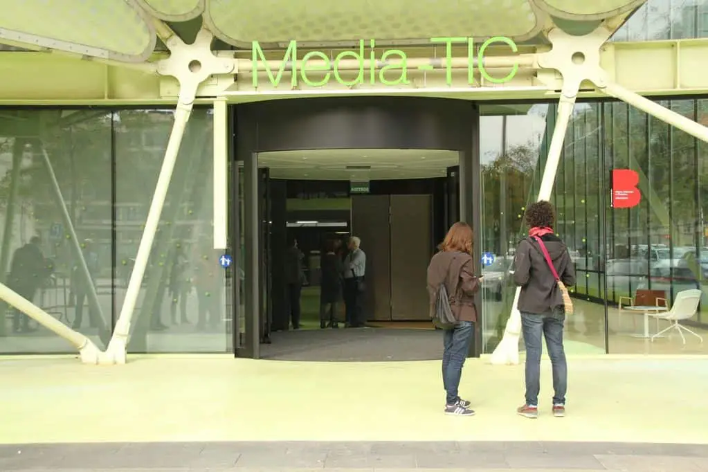 Media-TIC building in 22@, Barcelona’s innovation district. 