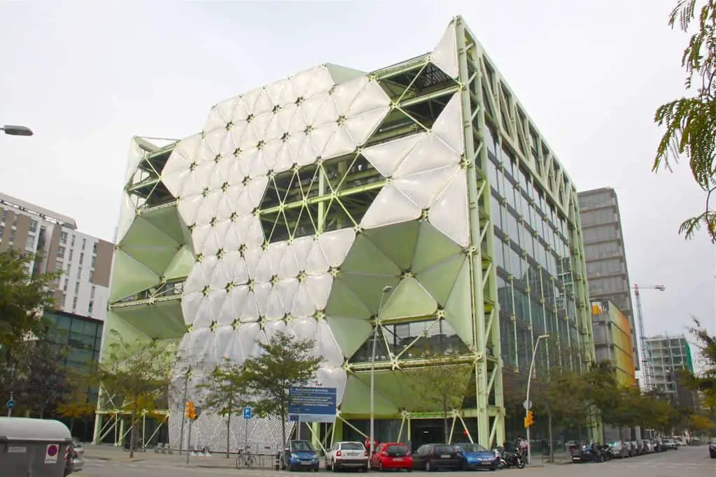 Media-TIC building in 22@, Barcelona’s innovation district. 