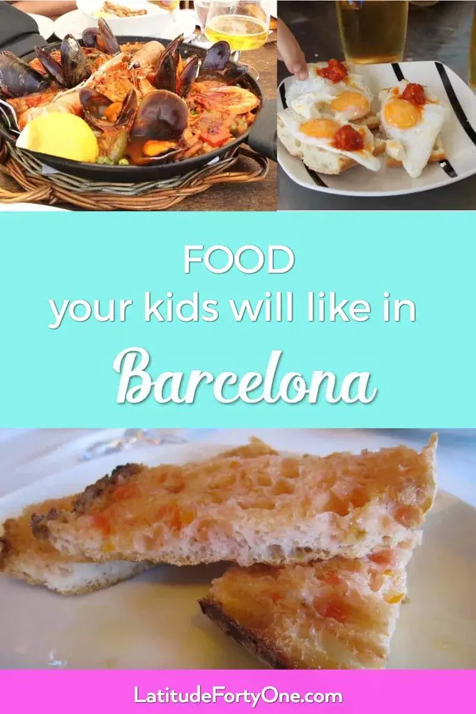 Kid-friendly food in Barcelona