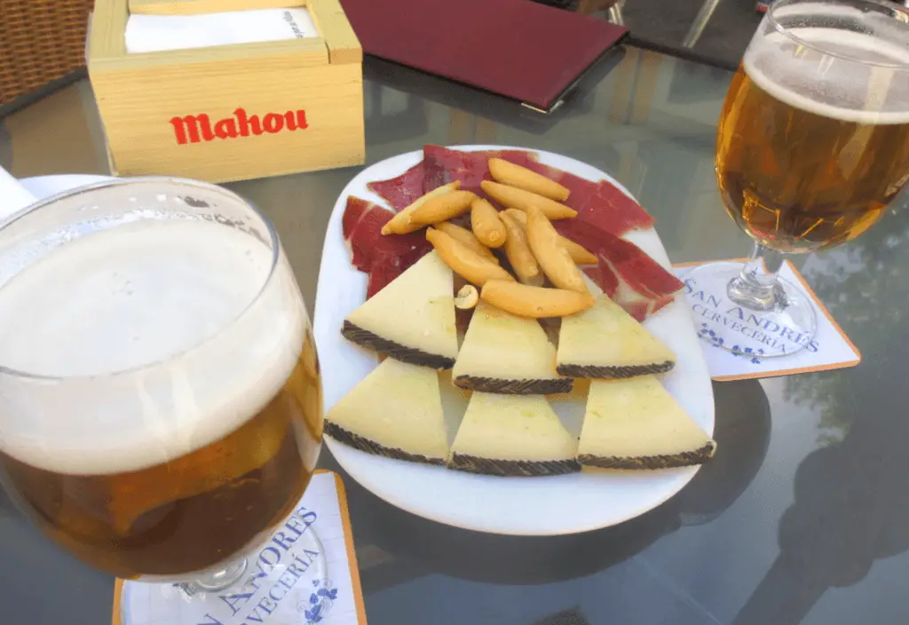 Must eat in Madrid: queso manchego and jamon, of course