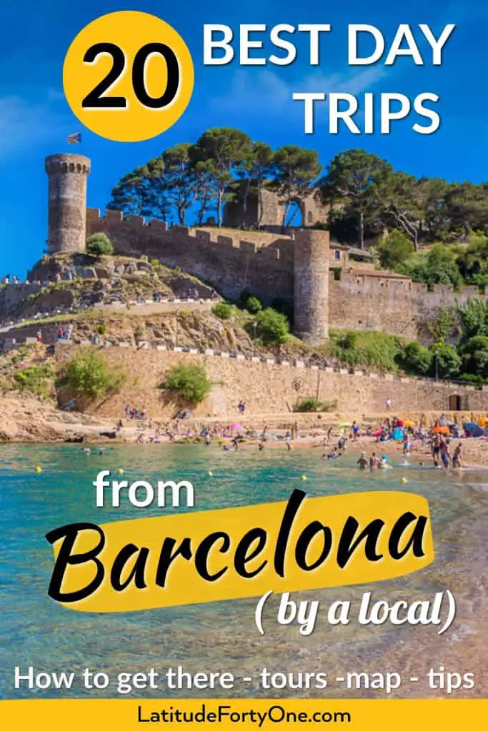 Get practical, detailed information on the best day trips from Barcelona, Spain: how to get there, tours, tips, and a map.