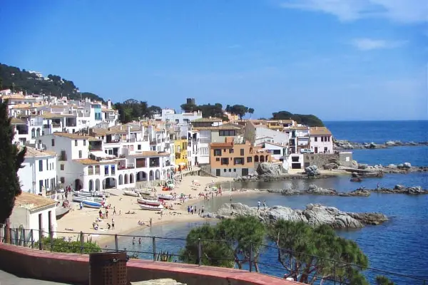Calella de Palafrugell: one of the stunning cool cities near Barcelona, Spain. 