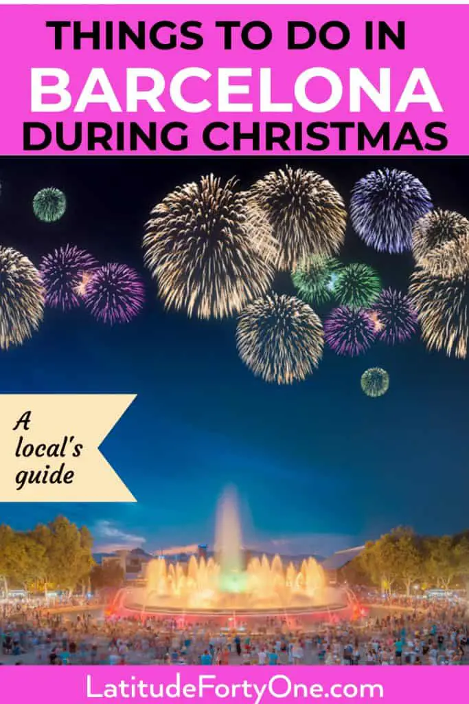 Things to do in Barcelona during Christmas