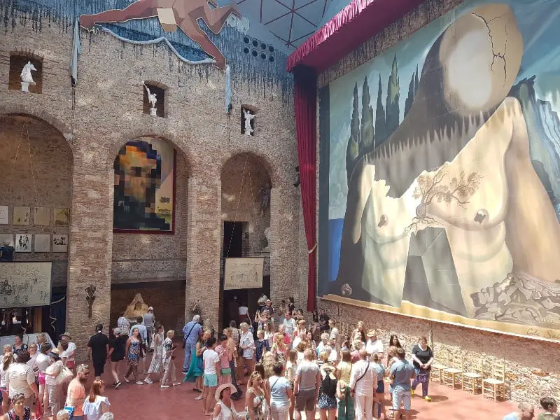The Dalí Theater-Museum, one of the best side trips from Barcelona.