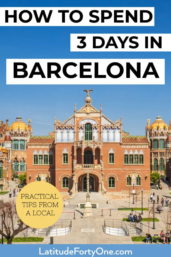 The Ultimate 3-Day Barcelona Itinerary for First-Time Visitors