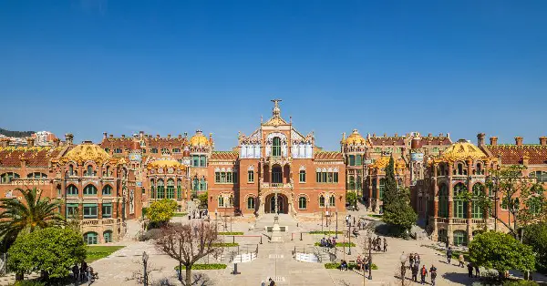 Recinte de Sant Pau, one of the underrated best places to see in Barcelona, Spain