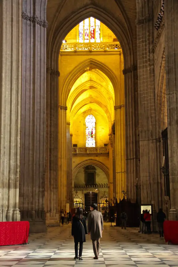 Visit the Cathedral: one of the best things to do in Seville, Spain