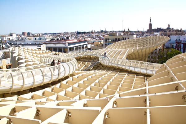 What to put on your Seville itinerary: the rooftop of Las Setas