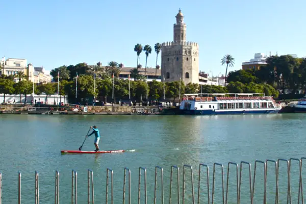 Places to visit in Seville, Spain: get a view of the Torre del Oro