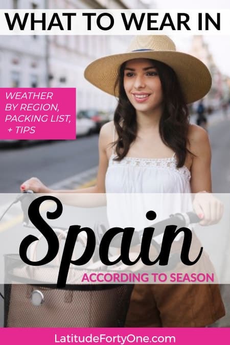 Clothing in Spain: What to bring to Spain so you don't look like a tourist