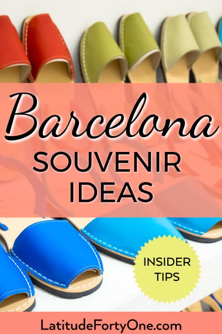 Barcelona souvenir ideas