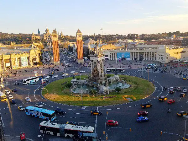 From Las Arenas: one of the most picturesque shopping centres in Barcelona