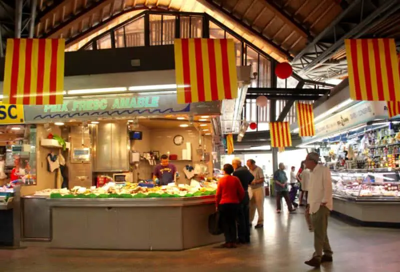 Places to see in Barcelona in 2 days: Santa Caterina market