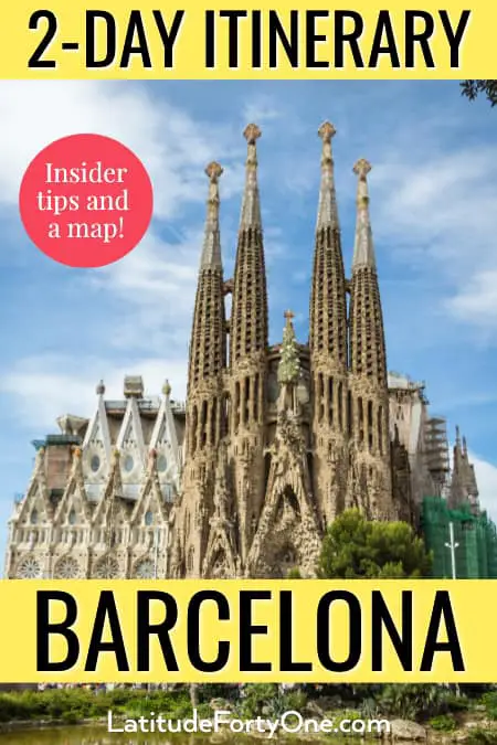 two days in Barcelona, Spain