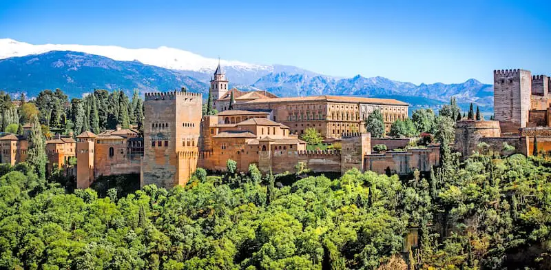 The Alhambra, One of the most famous Spain landmarks