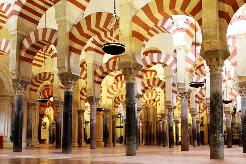 La Mezquita, one of Spain's famous landmarks