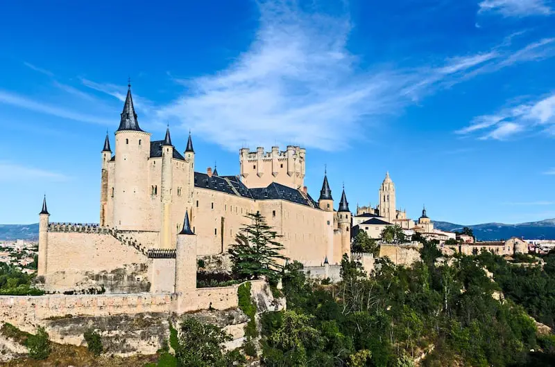 A Spain attraction, Segovia Alcazar