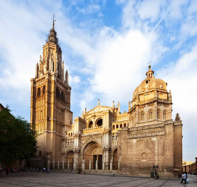 Cathedral of Toledo, famous monuments of Spain