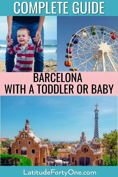 Barcelona with toddler