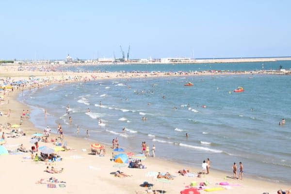 Vilanova i La Geltrú beach