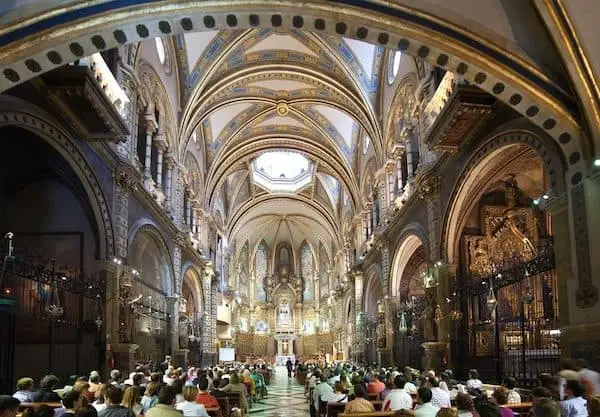 Montserrat Abbey basilica