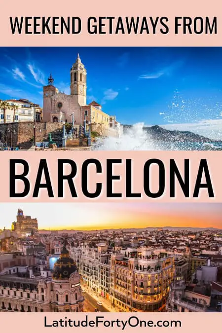 Weekend trips from Barcelona, Spain