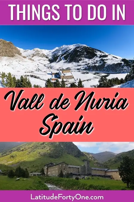 Vall de Nuria in Catalonia Spain