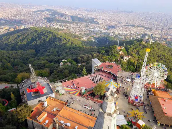 The view from Tibidabo church