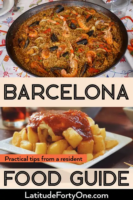best foods in Barcelona and food places in Barcelona