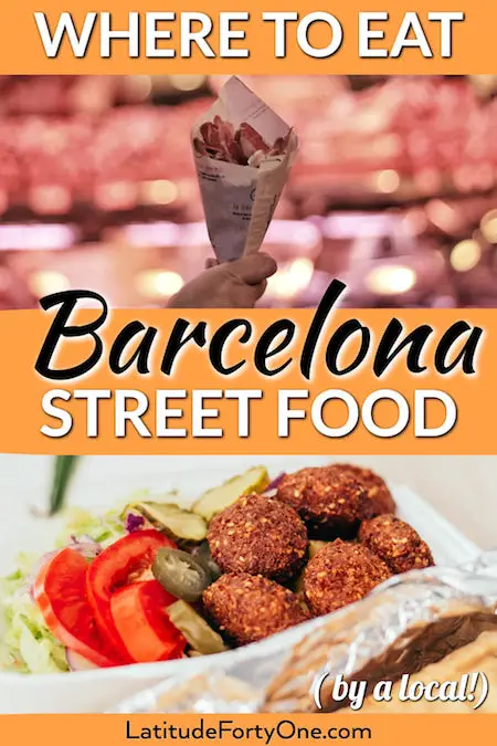 Local Barcelona street food