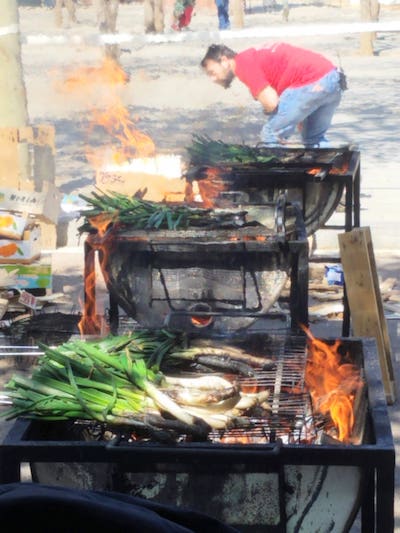 calcots in Barcelona