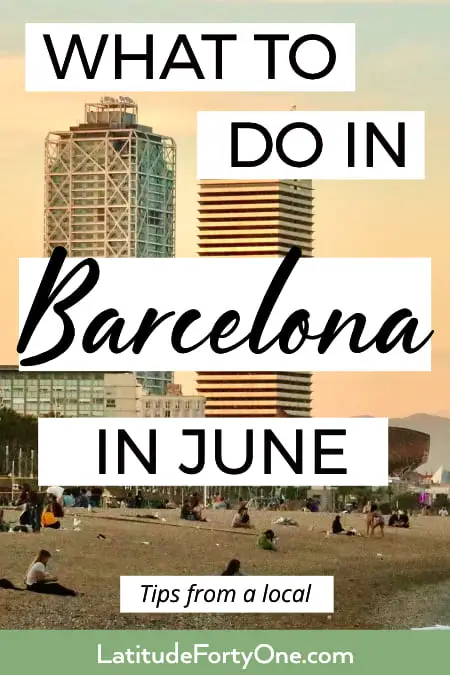 Things to do in Barcelona in June